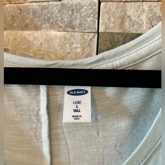 Old Navy Luxe L Tall tank, color very light almost mint green - Picture 3 of 3
